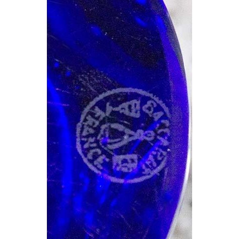 1960s Baccarat Zodiac Paperweight With Sagittarius Symbol - Signed For Sale - Image 5 of 5