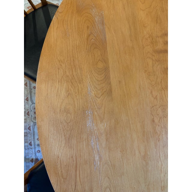Wood 1950s Conant Ball Mid-Century Modern Expandable Dining Set For Sale - Image 7 of 14