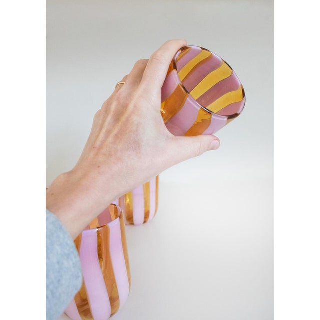 Murano Glasses by Mariana Iskra for Ribes, Set of 6 For Sale - Image 10 of 18