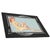 Art Deco era black and silver mirrored glass 4x5 picture frame. This mirrored surface utilizes a silver nitrate technique...