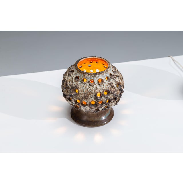 Ceramic Table Lamps by Bruno Karlsson for EGO Stengods Atelje, 1960s, Set of 2 For Sale - Image 11 of 18