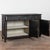 19th century Swedish sideboard crafted in pine. This buffet features a newer professionally applied layered black painted...