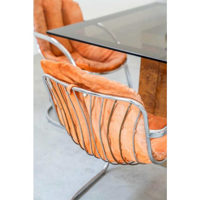 Dining Table & Chairs by Gastone Rinaldi for Rima, 1970, Set of 5 For Sale - Image 3 of 18