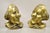 Vintage Pm Craftsman Art Deco Brass Figural Clown Head Bookends - A Pair For Sale - Image 9 of 9