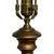 Wood Vintage 1980s Wildwood Traditional Burl Wood Floor Lamp – Heavy Turned Base, Elegant Conical Shade For Sale - Image 7 of 9