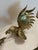 Early 20th Century Pair of Brass Fighting Roosters For Sale - Image 5 of 11