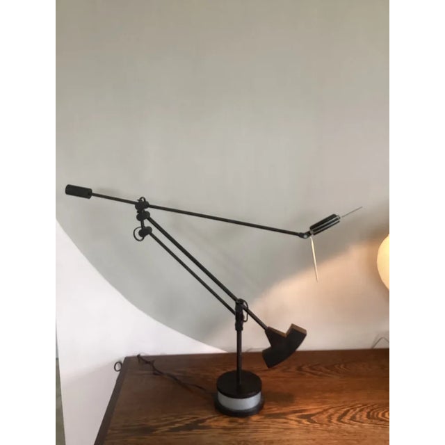 Isis Desk Lamp by Edwin Klein, 1980s For Sale - Image 4 of 9