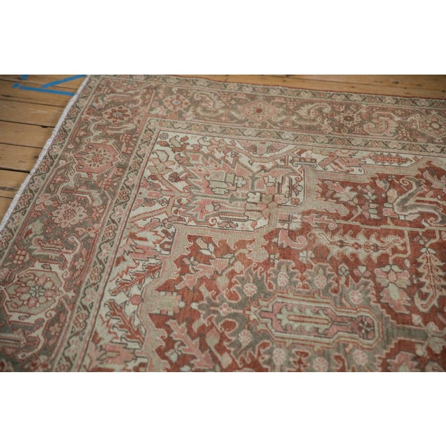 Vintage Distressed Heriz Rug - 8'3" X 12'6" For Sale - Image 4 of 15