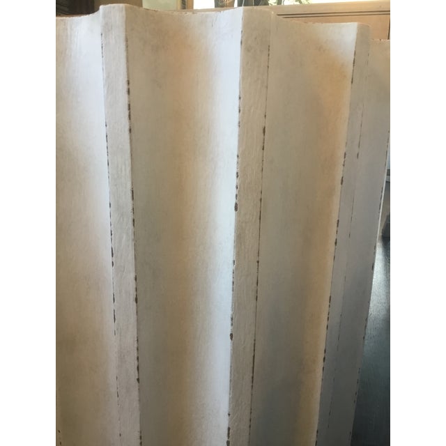 Traditional Doric Column Side Table Handcrafted Plaster White For Sale - Image 3 of 3