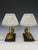 Metal Gilt Bronze Lion Table Lamps attributed to Henri Picard, Paris, 1860s, Set of 2 For Sale - Image 7 of 18