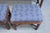 Brown Hickory Chair Banded Mahogany Traditional Chippendale 51" Accent Sofa Table W. Two Benches 150-10 For Sale - Image 8 of 13