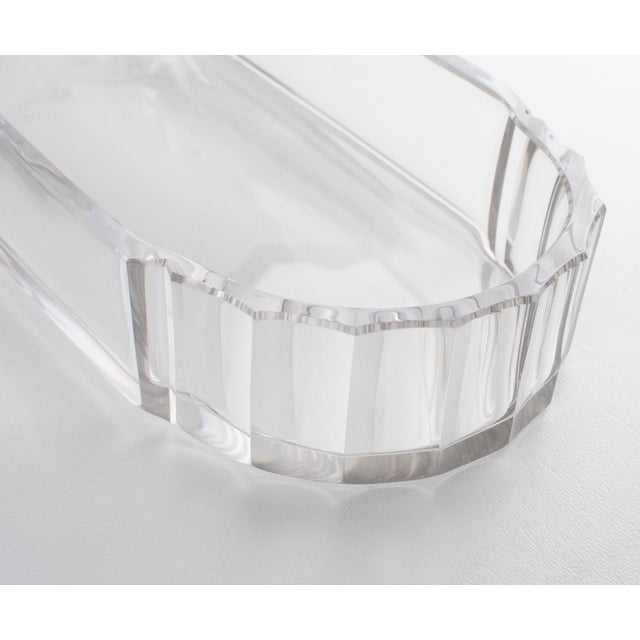 Baccarat France Art Deco Crystal Centerpiece Bowl For Sale - Image 14 of 18