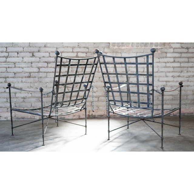 Vintage Mario Papperzini for Salterini Adjustable 'Amalfi' Lounge Chairs, C. 1960s. For Sale - Image 15 of 18
