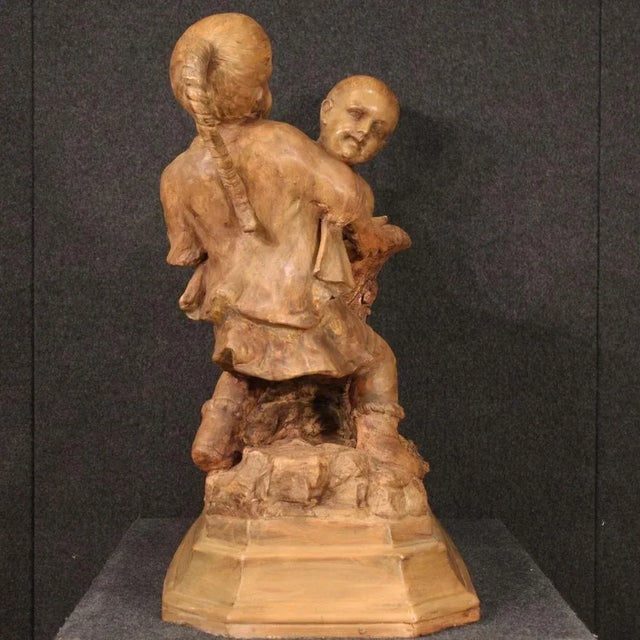 Large Terracotta Sculpture from Goldscheider Wien, 1940s For Sale - Image 3 of 13