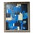 Contemporary Original Abstract Painting by Stephen Heigh “Rhythm Blue” For Sale
