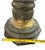 Pair of Antique French Green Marble & Gilt Bronze Pedestals 44" For Sale In West Palm - Image 6 of 7