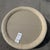 Wood Vintage 42” Round Postmodern Upholstered Cocktail Ottoman With Down Feather Cushion For Sale - Image 7 of 14