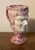 Antique 19th Century English Staffordshire Pink Luster Satyr Head Mug With Frog Inside For Sale - Image 10 of 12