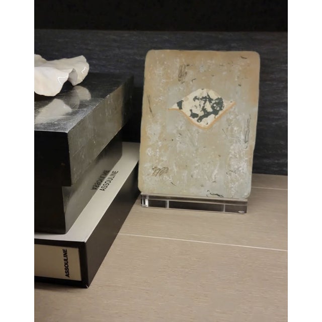 Contemporary Handmade Japanese Ceramic Wall Hanging Plate by Katsunori Yaoita - One of a Kind For Sale - Image 3 of 10