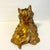 Mid 20th Century Kay Finch Yorkshire Terrier Gold Leaf Glaze Silky Yorkie Dog Statue California Usa For Sale - Image 5 of 12