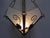 Vintage Art Deco Ceiling Lamp with Three Cloudy Glass Plates, 1930s For Sale - Image 11 of 15