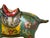 Vintage Chinese Turquoise Blue Flower Cloisonné Enamel Horse Statue For Sale - Image 12 of 13