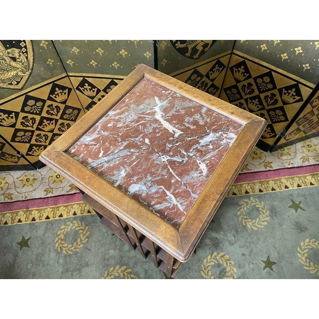 19th Century Revolving Walnut Bookcase For Sale - Image 4 of 6