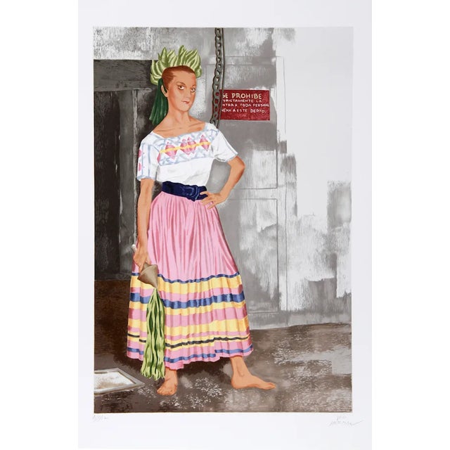 Vic Herman, "Ballerina Adriana Hobbs," Lithograph For Sale