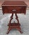 Pair Vander Ley Bros for Betty Lewis Rococo Revival Genuine Mahogany Side Tables, Circa 1920s For Sale - Image 11 of 17