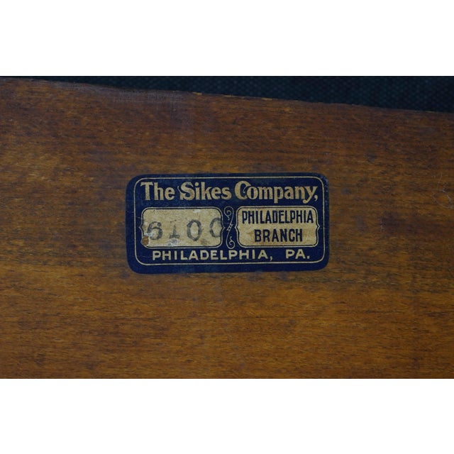 Quaker Mission Craft Stickley Style Vintage Mission Oak Sofa For Sale - Image 11 of 12