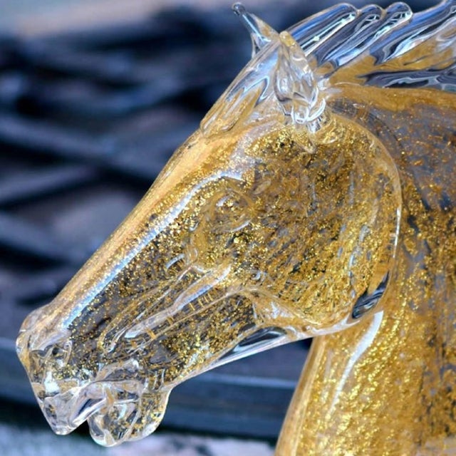 Horse Head in Murano Glass from YourMurano For Sale - Image 6 of 8