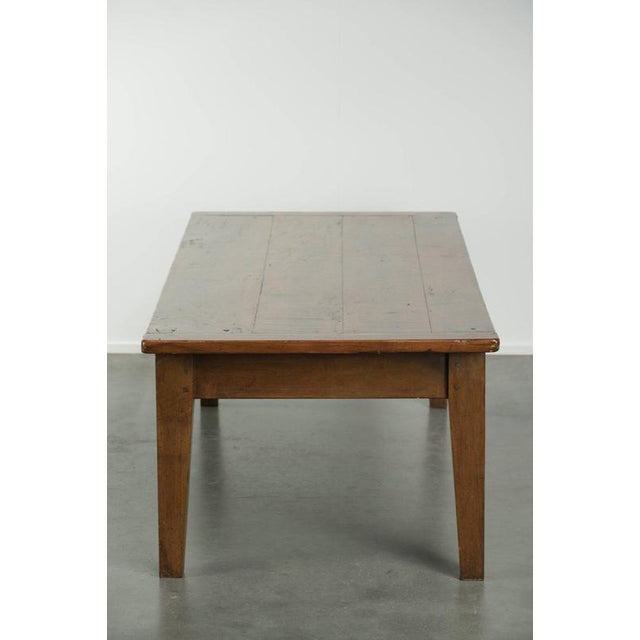 Antique French Walnut Coffee Table For Sale - Image 4 of 13