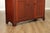 Antique American Cherry Dutch Cupboard Two Piece Hutch Cabinet For Sale - Image 17 of 18