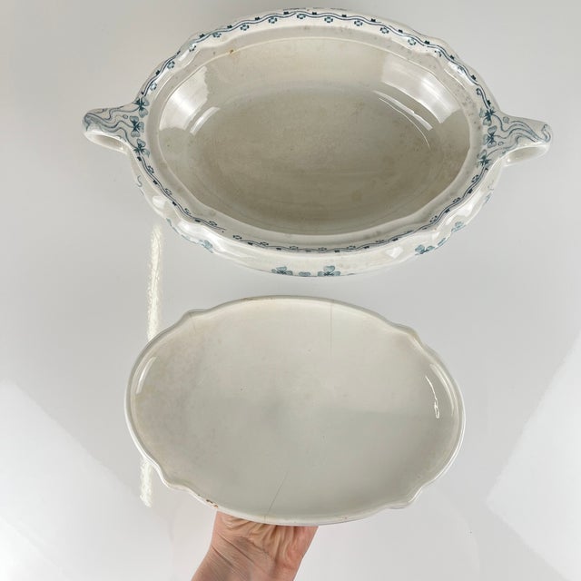 Antique Vegetable Dish from Villeroy & Boch, 1890s For Sale - Image 12 of 18