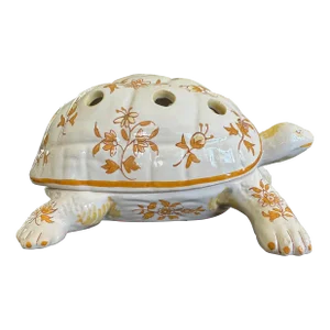 Tiffany & Co French Turtle Frog Planter Incense Holder