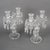 Early 20th Century Napoleon III Candelabras from Baccarat, Set of 2 For Sale - Image 3 of 8