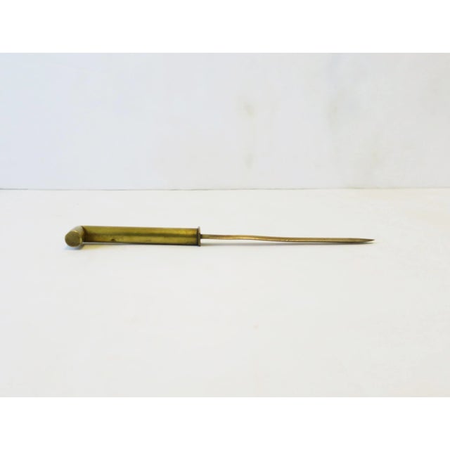 Modern Brass Letter Opener For Sale - Image 10 of 11