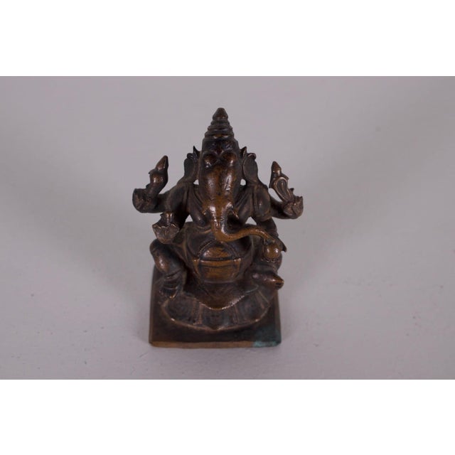 Odishassan Indian Artist, Ganesha, 1600s, Copper For Sale - Image 6 of 8