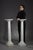White Marble Columns, 1880, Set of 2 For Sale - Image 4 of 13