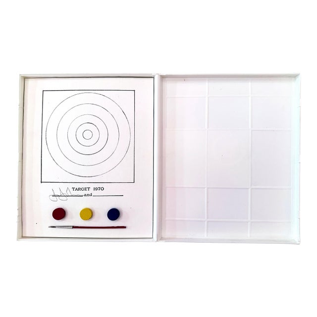 Original Jasper Johns Target Technics and Creativity II 1971 the Museum of Modern Art, New York For Sale