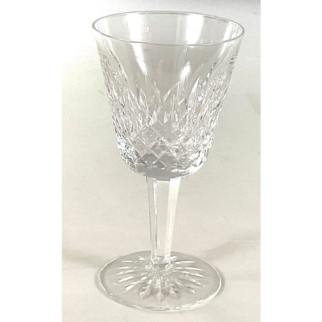 2000 - 2009 Waterford Crystal of Ireland, Lismore, 4 Ounce Wines- Set of Six For Sale - Image 5 of 8