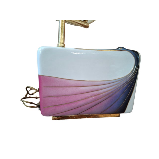 Tuscan Ceramic Table Lamp from Campostrini & Trallori, 1970s For Sale - Image 4 of 13