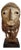 Old Antique Lega Mask on Stand For Sale