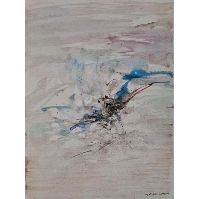 Zao Wou Ki (1921-2013) Illuminations, 1996 Photogravure, on Johannot pure wove paper taken from the eponymous work written...