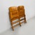Italian Art Deco 2-Seater Folding Bench in Wood, 1930s For Sale - Image 6 of 18