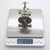Large Vintage Italian Silver 800 English Clock Figurine from Arezzo, 1980s For Sale - Image 11 of 14