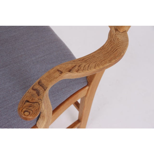 Vintage Razorblade Armchairs by Henning Kjærnulf for EG Møbler, 1960s, Set of 2 For Sale - Image 10 of 13