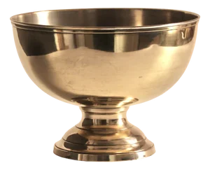 Art Deco Golden Wine Cooler, 1930s