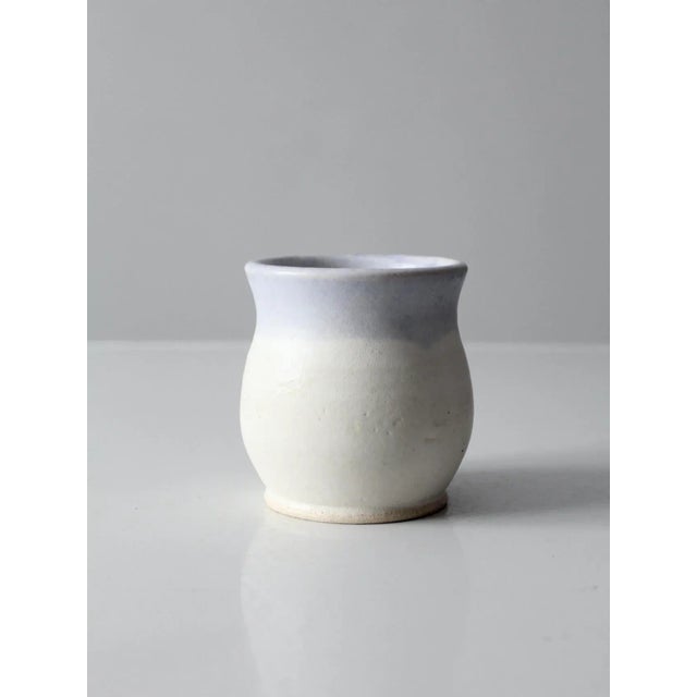 Signed Studio Pottery Vase For Sale - Image 11 of 11