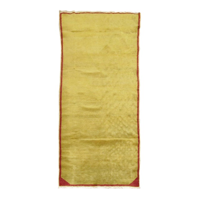 Vintage Turkish Modernist Rug - 3'10" x 7'10" For Sale